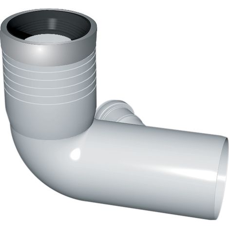 SCELTO DA DESIVERO P.p. curva wc diam.110 c/att.sx40 bianca codice prod: DSV01049 (1/2)