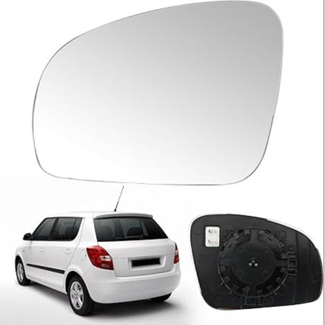 Verre de Rétroviseur remplacement pour 2007-2014, Rétroviseur Extérieur Réglable Adapté, Recul Miroir Gauche (1/5)