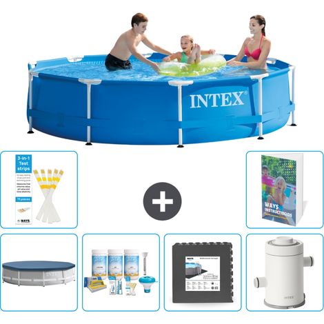 Frame Pool Rund - 305x76 cm - 7-teilig S64