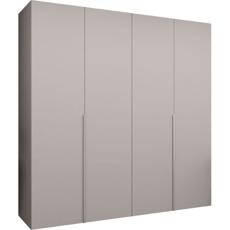 Armoire Hartford 537, Cachemire, 202x200x52cm, Portes d'armoire: Avec des charnières, Nombre d'étagères: 0 (1/5)