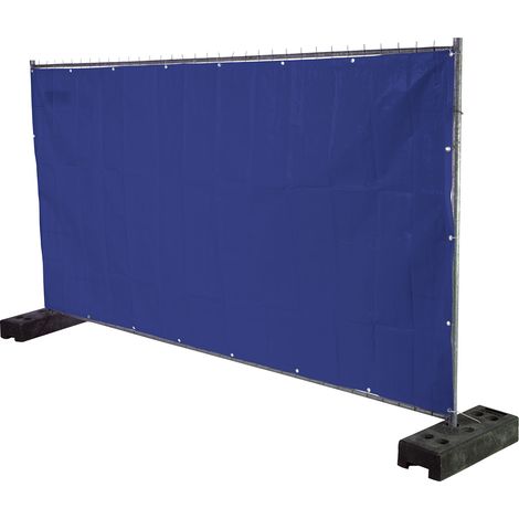 Zauntuch Blau 1,76 x 3,41 Meter - Pro Stück