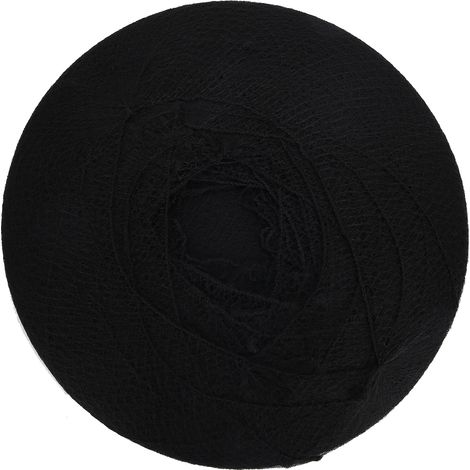144 filets à cheveux jetables en nylon respirant pour perruques, pour usage domestique ou professionnel (noir) (1/5)