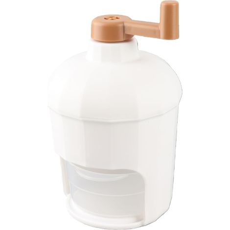 Machine à Glace Pilée à Manivelle, Lames en Acier Inoxydable Broyeur à Glace Portable Sûr, pour Les Restaurants à Domicile, Les Cafés, les Étals de Nourriture (1/5)