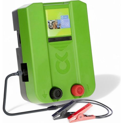 Elettrificatore alimentazione rete elettrica 220V e batteria ricaricabile esterna da 12V per animali