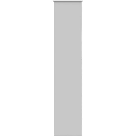 Verdunkelungsrollo Hellgrau 60x230 cm Stoffbreite 55,7 cm