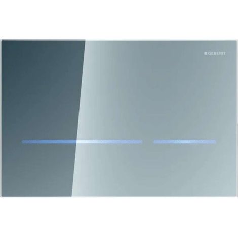 Geberit Sigma80 - Elektronische Betätigungsplatte, Netzbetrieb, Glas verspiegelt 116.092.SM.6 (1/2)
