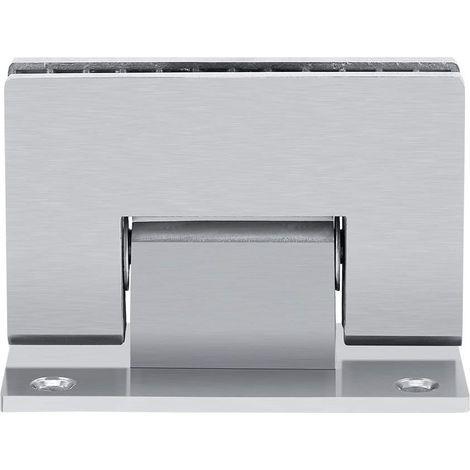 Frameless Steel Bracket Carbon Black Doors Glass Hinge Steel Door High