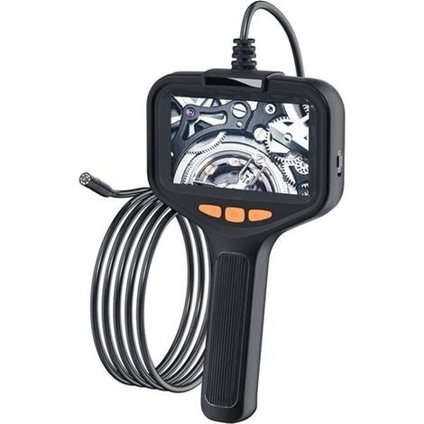 Caméra d'inspection de voiture, Endoscope industriel, fil dur de 10M, objectif de 8mm, 4.3 pouces (1/5)