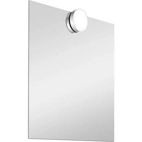 Specchio LED 50x70 cm reversibile con illuminazione naturale (1/5)