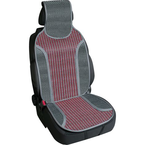 Fresco-Tech, schienale estivo in fibra naturale di bambù - Rosso (1/2)