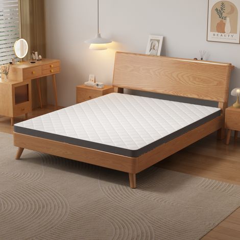 Matelas confortable H3, fermeté moyenne, certification Oeko-Tex, hauteur 7 cm, taille 90 cm × 200 cm, fabriqué en Chine, mousse gaufrée à sept zones, soutien efficace de la taille (1/5)