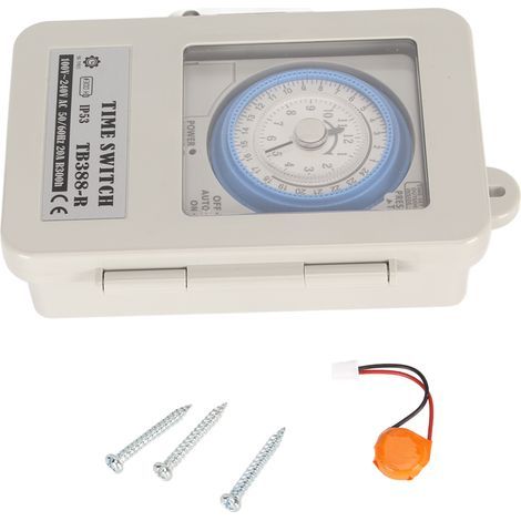 Minuteur Mécanique Multifonction pour Cuisine, Programmateur 100‑240V AC (1/5)