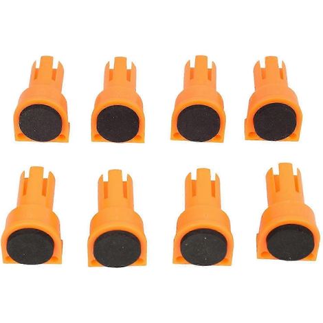 8-teiliges Set Anschlagblöcke für die Holzbearbeitung, 19 mm/20 mm, robust und langlebig, mit Stiftbremse zum Hobeln und Positionieren.-19mm