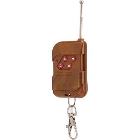 Télécommande sans fil 4 boutons 433,92 MHz pour ouvre-porte de garage avec éclairage LED intégré. Fonction clonage. Compatible avec les vélos et les voitures. (1/5)