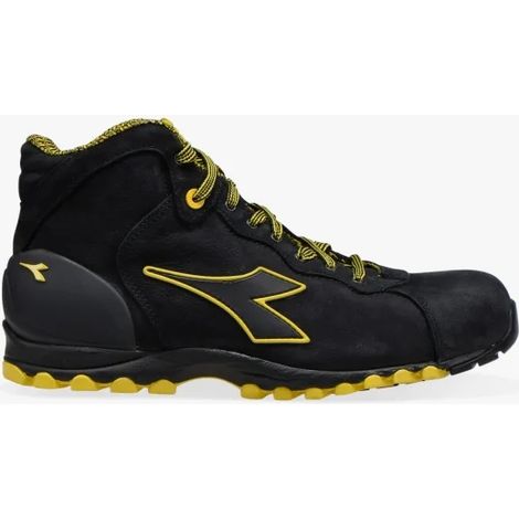 Diadora – Bottes de sécurité hautes S3 HRO SRC – Embout aluminium 200J – Semelle anti-perforation K-SOLE – Nubuck hydrofuge – Pointure 46 (1/5)