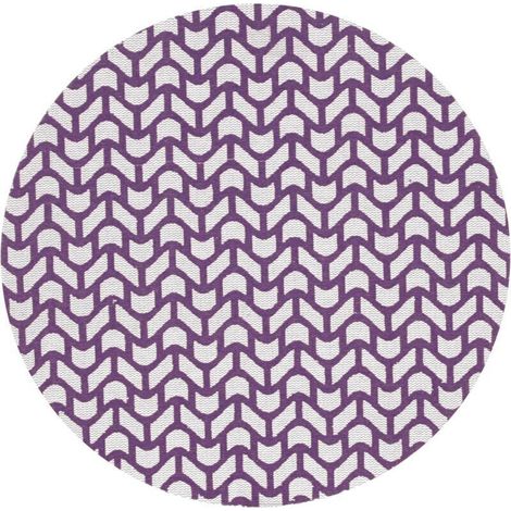 Disque abrasif à mailles quadrillées 710W 150 mm 80+ non perforé violet (1/4)
