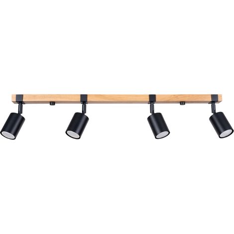Ceiling lamp FAGER 4L black (1/5)