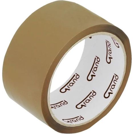 48'550 m nastro da imballaggio marrone grande