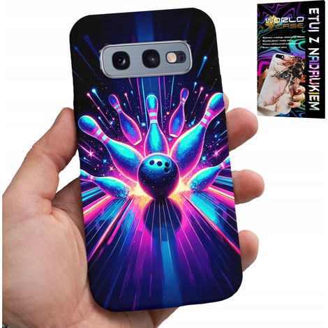 Custodia per Samsung Galaxy S10E - cover posteriore Bowling Strike (1/5)