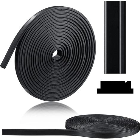 Bande magnétique flexible 134 pouces, insert pour porte de douche, rouleau aimanté de remplacement, long aimant en rouleau pour bricolage et cadres (1/5)