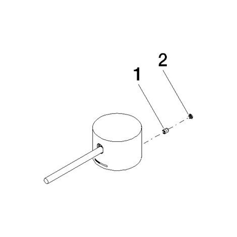 Dornbracht 90206602000-00 Gr. pour lavabo sur pied pièces de rechange