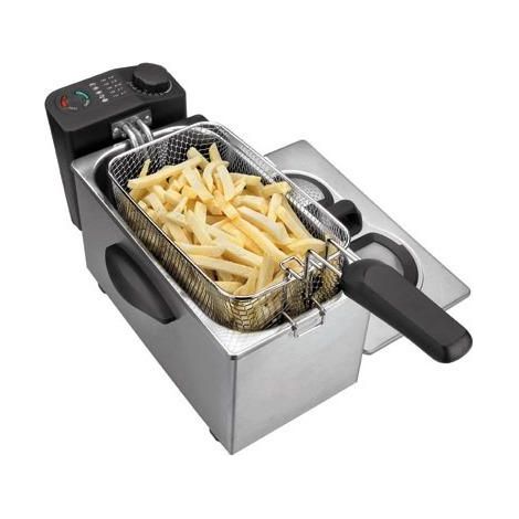 Elektrische Fritteuse Lacor 69135 silber 2000 Watt 3 5 Liter