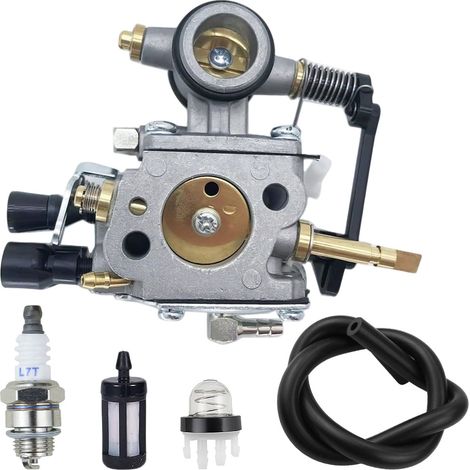Vergaser-Reparatursatz für STIHL TS700/TS800 Kettensäge – Ersetzt WJ114 / HS314 / HS-314A und OE-Nr. 4224-120-0651 – Komplettset mit Zündkerze, Filtern und Schlauch für Betonsägen – Lovez (1/3)