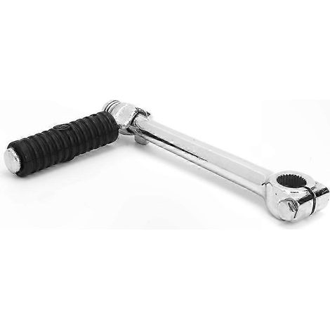 Repos-pied de kick droit pour moto PW80 PY80 PEEWEE - Pédale de démarrage latérale, levier d'embrayage robuste, pièce de rechange compatible, cale-pied métallique, accessoire d'atelier. (1/4)