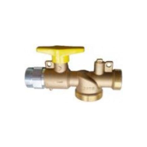 Mondseer Fig. 2809 1' Gas-Durchgangskugelhahn, ÖVGW geprüft