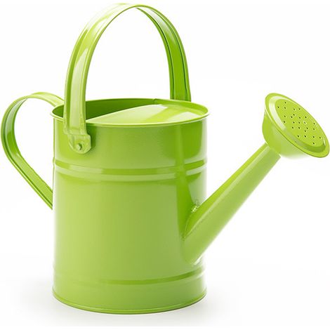 Arrosoir en métal de 1,5 l, Art en fer, bec Long, eau pour jardin extérieur, balcon, plantes vertes (1/5)