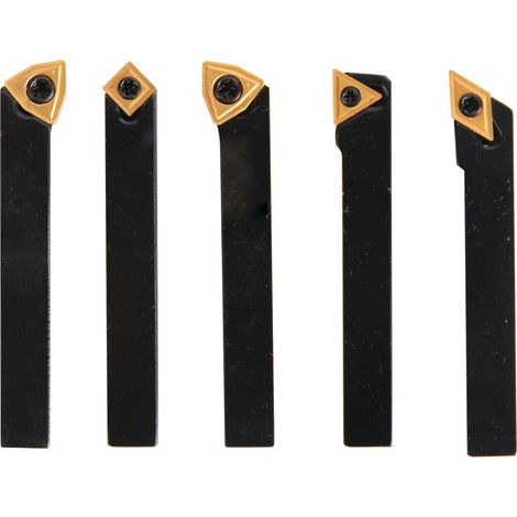 Optimum Drehmeißel-Satz HM 8 mm, 5-teilig, 3441662 (1/2)