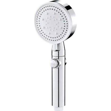Bardusch (245×90×20)Pommeau de douche 5 jet chrome avec support et flexible (1/5)