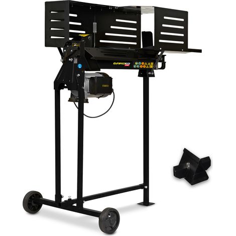 Fendeur de bûches horizontal 2200 W - 6 tonnes sur pieds.