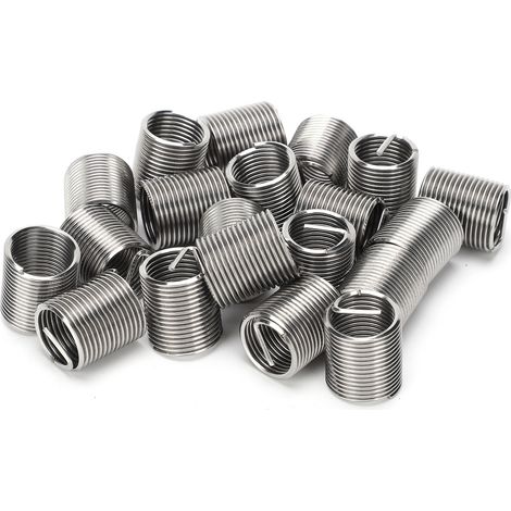 Kit de 20 outils d'expansion filetée M14x1,5x2D comprenant un insert fileté, une douille enroulée et un écrou. (1/5)