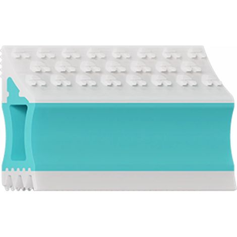 Brosse pour poils de chien (12,7 x 7 x 2,8 cm), brosse réutilisable pour le nettoyage des poils d'animaux, outil portable pour enlever les poils de chat (1/5)