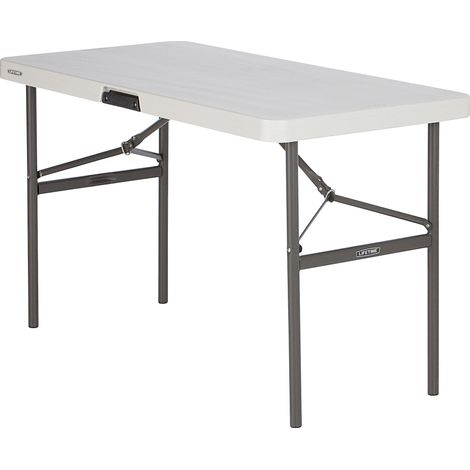 Table Pliante rectangulaire Beige 122cm ref 4446 (1/5)