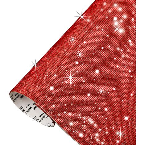 Sticker Rhinestone - Feuille Auto-Adhésive en Verre Cristal pour Décoration DIY Voiture Ongles Téléphone Maison Accessoires - Lot de 1 (1/5)