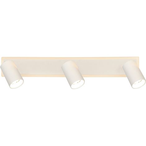Moderne weiße Wandleuchte mit beweglichen Strahlern 3xGU10 + LED 10W variable Farbe PARMA Light Prestige