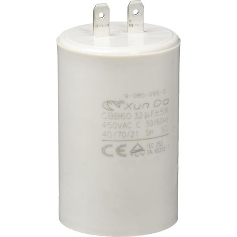 1 Kondensator – Kärcher Zubehör – 32 µF Kapazität – Für Hochdruckreiniger – Zylindrisch – 70 x 45 mm