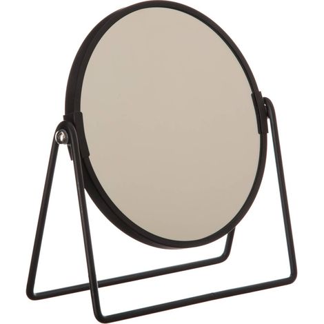 Specchio a battente con piedini d17cm nero - 5five