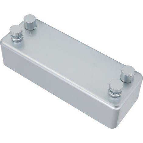 Étendoir à linge mural rétractable, double fil à linge robuste en acier inoxydable épais, pour balcon ou hôtel, 4,2 m (13,8 pi), argent