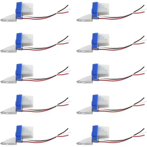 10X Ac Interrupteur Crépusculaire Lampe 12V 10A Interrupteur Crépusculaire (1/4)