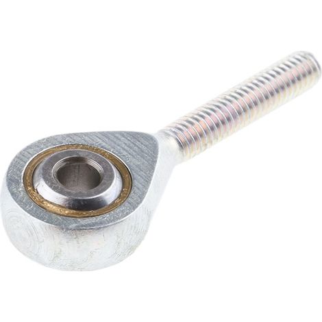 Embout à rotule RS PRO, Mâle, alésage 4mm, longueur 37mm, en Acier ( Prix pour 1 )