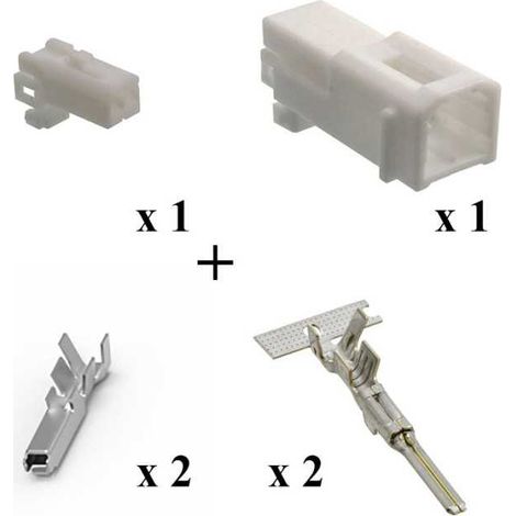 Kit Connecteur Multilock Series 070 Mâle femelle 2 Voies