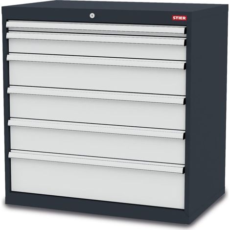 Armoire à 6 tiroirs STIER lxPxH 900x575x920 mm (1/5)