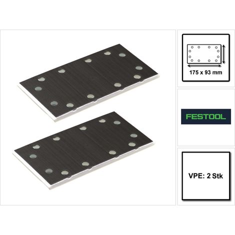 Festool Schleifschuh SSH STF 93 x 175/8 2 Stück ( 2x 483905 ) für Rutscher RS 300, RS 3, LRS 93
