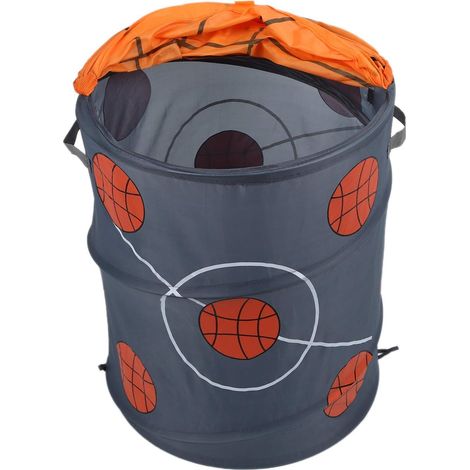 Panier à linge pliable en polyester pour basket-ball (1/5)