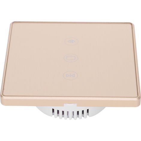 Interrupteur tactile intelligent blanc, télécommande sans fil Wi-Fi, norme britannique, 600 W, 95-240 V CA (1/5)