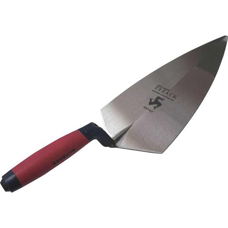 1 - Truelle - Accessoire Maçonnerie - Lame Forgée Philadelphia - Pour Pose De Briques Et Mortier - Poignée Souple Ergonomique - Noir - 25,4cm