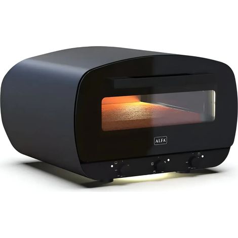 Forno per Pizza Elettrico 2100W 4 Modalità Cottura Antracite da Casa